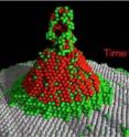 Even in a vacuum, voltages can literally tear metal apart. Current research is using molecular dynamics to show what happens at the atomic level when  material is damaged by arcing in vacuum.