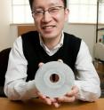 Illinois professor Nick Fang developed a two-dimensional acoustic cloak that makes objects in the center invisible to sonar and other ultrasound waves.
