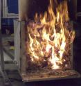 UC San Diego engineers are studying how cardboard boxes burn in an effort to help predict how warehouse fires spread and to prevent severe damage and loss of lives.