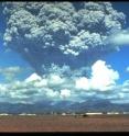 The eruption of the Pinatubo Volcano in the Philippines in 1991.