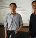 This is informatics doctoral student Rui Wang, left, and IU associate professor XiaoFeng Wang.