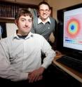 University of Illinois atmospheric sciences professor Stephen Nesbitt, left, and graduate student Daniel Harnos analyzed passive microwave satellite data to identify telltale structural rings in tropical storms that are about to intensify into hurricanes.