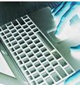 This is a laptop with a photo "negative effect" filter. This is a laptop with a photo "negative effect" filter.