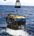 Jason II, a remotely operated vehicle, or ROV, was also used to sample pyrite nanoparticles. Jason II, a remotely operated vehicle, or ROV, was also used to sample pyrite nanoparticles.