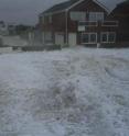 This shows flooding at Hayling Island in 2005.