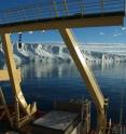 Scientists aboard the Nathaniel B. Palmer visited the Amundsen Sea region in
2009 to study oceanic changes.