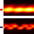This image was captured using UC San Diego Jacobs School of Engineering's unique capacity for near-field imaging and heterodyne interferometry shows that waveguide device built by Caltech-UCSD team prevents backscattered light from interfering in the operations of a photonic silicon chip.