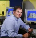 Chris Hermann, an M.D./Ph.D. student in the Coulter Department, developed a non-invasive technique to monitor bone growth with computed tomography images. The software he created identifies bone in the images, quantifies the distance between the bones, the mass of bone in the gap, and the area and volume of the gap.