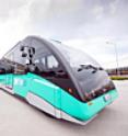 This is the electrically driven AutoTram.