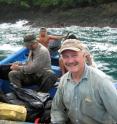 The crossing between Punta Gorda on the Panamanian mainland and Coiba Island National Park can be treacherous.  David Roubik, STRI staff scientist discovered a new species of forest bee that has only been found on Coiba and Rancheria Islands.