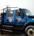 During a Nov. 1 snowstorm in Utah, this Doppler and Wheels radar truck was parked on the west side of the Salt Lake Valley, capturing unprecedented images of the "transition zone" where snowflakes melt into raindrops. The truck, normally used to chase Midwest tornadoes, is in Salt Lake City Oct. 21-Nov. 21 so University of Utah meteorologists can study the structure and detail of winter storms.