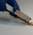 This is a demonstration of the sample collection chamber.