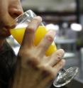 Microbial contamination was found in orange juice squeezed in bars and restaurants.