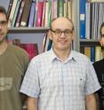 These are UAB researchers Carles Navau, Àlvar Sánchez and Jordi Prat.