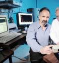 Georgia Tech Research Institute researchers Brent Wagner and Bernd Kahn are using novel materials and nanotechnology techniques to develop improved radiation detection techniques.