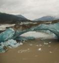 This image shows melting ice from the Nizina Glacier, Wrangell&#8209;St. Elias National Park and Preserve, Alaska.