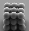 “Our new materials have opened the door to a suite of new techniques for micro and nanofabrication,” says UMD’s John Fourkas.  In their paper, Fourkas and his group showcase 3D structures including a cube composed of glass microspheres and  a microscopic tetherball pole.