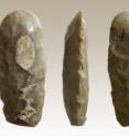 This is a polished axe from the Neolithic Period. This is a polished axe from the Neolithic Period.
