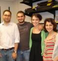 Members of the Phelps lab at The University of Texas at Austin. Researchers from left to right are: Andreas George, Steven Phelps, Alejandro Berrio, Lauren O' Connell and Mariam Okhovat.