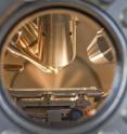 This is a close-up of samples being analyzed with Time of Flight Ion Mass Spectrometry. This is a close-up of samples being analyzed with Time of Flight Ion Mass Spectrometry.