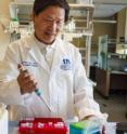 The University of Kentucky's Peixuan Guo is considered one of the top three nanobiotechnology experts in the world.