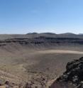 Lunar Crater maar in Nevada, a maar-diatreme volcano. A new study is shedding light on the explosive mechanism of these volcanoes, which erupt just once before dying.
