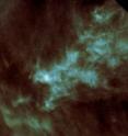 Herschel's infrared view of part of the Taurus Molecular Cloud, within which the bright, cold pre-stellar cloud L1544 can be seen at the lower left. It is surrounded by many other clouds of gas and dust of varying density. The Taurus Molecular Cloud is about 450 light-years from Earth and is the nearest large region of star formation. The image covers a field of view of approximately 1 x 2 arcminutes.