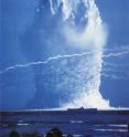 Before 1996, some 2,000 nuclear tests were conducted, many in the open. Since, then, three nations have broken a de facto ban: India, Pakistan and North Korea. Here: a 1958 US underwater test at Enewetak Atoll, Pacific Ocean.