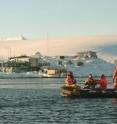 The field team that conducted the microbe research receive training in cold-water rescue and safe boat-handling procedures at NSF's Palmer Station on the Antarctic Peninsula.