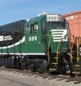 This is the Norfolk Southern 999 electric locomotive.