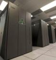 This is a floor view of the newly installed Sequoia supercomputer at the Lawrence Livermore National Laboratories.