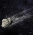 This is an artistic representation of asteroid P/2012 F5.