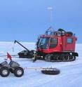 This is the Yeti robot in Greenland in April 2012.