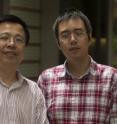 These are Rice University physicists Qimiao Si (left) and Rong Yu.