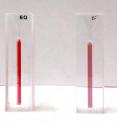 Gold nanoparticle conjugates change from bright red to dull purple with the addition of target viral DNA.