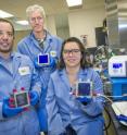 Miguel Modestino, Joel Ager and Rachel Segalman were part of the team that demonstrated the first fully integrated microfluidic test-bed for evaluating and optimizing solar-driven electrochemical energy conversion systems.