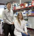 Pictured are Manuel Serrano and Maria Abad in his laboratory at the CNIO.