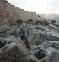 This image shows the archaeological site at Jerusalem's Mt. Zion, beneath the city's (Turkish) wall. The site reveals many layers of the city's cultural history, including a first-century mansion, which was then in Jerusalem's elite district.