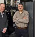 Pictured are Paul Alivisatos and Alez Zettl of the Lawrence Berkeley National Laboratory and UC Berkeley.