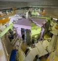 This image shows the Superconducting Ring Cyclotron (SRC) at RIKEN RIBF, where the experiments were carried out.