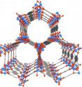 Mg-MOF-74 is an open metal site MOF whose porous crystalline structure could enable it to serve as a storage vessel for capturing and containing the carbon dioxide emitted from coal-burning power plants before it enters the atmosphere.