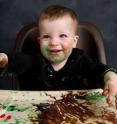 Don't let the mess in the high chair bother you. New research from the University of Iowa shows kids who get messy in the high chair are learning.