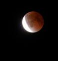 The lunar eclipse over Tucson, Ariz.