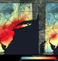 Satellite data show that New York City has seen a 32 percent decrease in nitrogen dioxide between the 2005-2007 (left) and 2009-2011 (right) periods. The city tops the charts in terms of U.S. population, which usually means more air pollution. Even here, however, the air is on the mend.