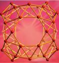 Researchers have shown that clusters of 40 boron atoms form a molecular cage similar to the carbon buckyball. This is the first experimental evidence that such a boron cage structure exists.