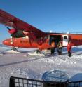 The international team set out the instruments in March, when the floating ice was thick enough to land a plane.