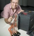 This is associate Professor Scott Croom (CAASTRO/University of Sydney) with the SAMI instrument during its construction.
