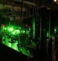 Scientists at the University of Chicago and the University of California, Santa Barbara, used this optical apparatus to direct ultrafast pulses of light to manipulate the quantum state of a single electron spin in diamond.