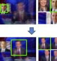 Users can use the tool to focus on images in which President Obama appears over Stephen Colbert's shoulder, and then observe Colbert's typical body posture among those results.