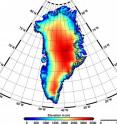 This new elevation model of Greenland was derived from CryoSat-2.